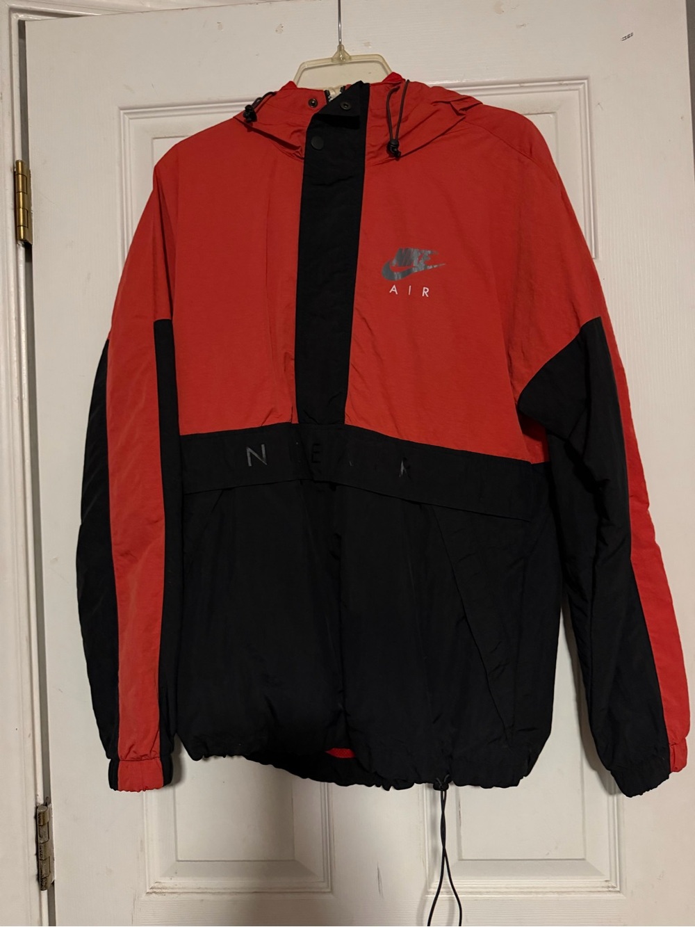 Men’s Red/Black Windbreaker Jacket